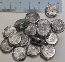 Olověn&eacute; plomby o průměru 14mm