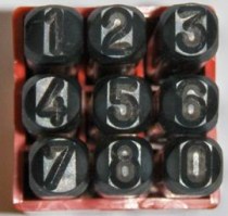 Ručn&iacute; razidla Ostr&eacute; pozitivn&iacute; -  Č&iacute;slice 8mm
