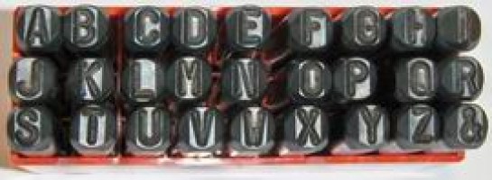 Ručn&iacute; razidla Ostr&eacute; pozitivn&iacute; -  Abeceda  5mm